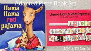 This post contains affiliate links. Llama Llama Red Pajama Adapted Piece Book Set Llama Llama Activities And Lesson Ideas Youtube
