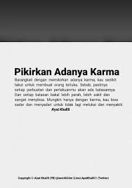 Pin Oleh V1e Di Kata Bijak Kata Kata Mutiara Karma Bijak