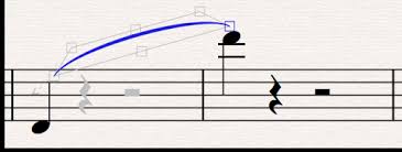 To speak unclearly without separating yo.: Use Slurs To Create Straight Note Attached Lines In Sibelius Of Note