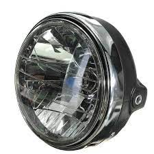 7inch 12v 35w H4 Motorcycle Headlight Bulb Rear Mount Headlamp In 2021 Motorcycle Headlight Motorcycle Lights Headlight Bulbs