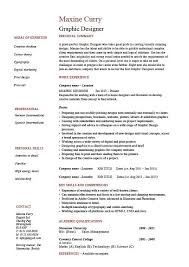 Graphic Designer Resume 1 Example Job Description Designing Websites Logos Career History Project Manager Resume Job Resume Examples Free Resume Examples