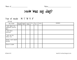 Individual Behavior Charts With A Few Students Who Need A