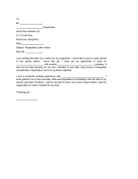 Browse Our Sample Of Two Weeks Resignation Letter Template Lettering Resignation Letter Professional Reference Letter
