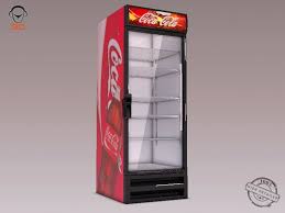 The weigted average price for a used coca cola fridge is $483. Cocacola Refrigerator 3d Model In Other 3dexport