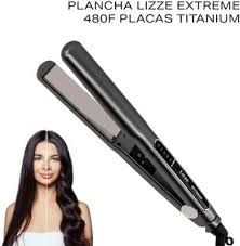 Amazon.com : Lizze Extreme Professional Hair Straightener | Original Nano  Titanium Technology Straightens Dry, Frizzy Hair Curls | 250 Deg. C.  (480'f) - 110 Volts : Beauty & Personal Care