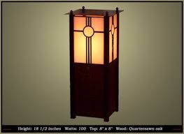 Arts Crafts Table Lamp Craftsman Table Lamps Craftsman Style Table Arts Crafts Style