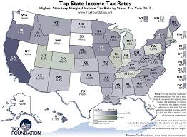 Top State Income Tax Rates For All 50 States Chris Banescu