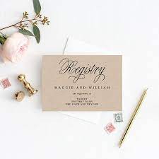 Registry Cards Editable Template Printable Pdf Elegant Script Wedding Registry Cards Wedding Registry Cards Registry Cards Wedding Info Card