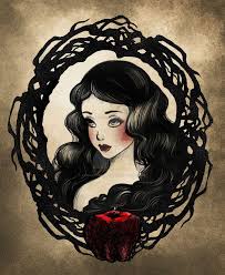 Snow White S Illustration For The Little Crooked Tale Disneyprincessthreatened Blogs Snow White Tattoos Snow White Disney Tattoos