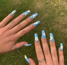 Golf Wang Nails Golfwang Nails Short Acrylic Nails Edgy Nails