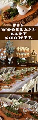 A woodland theme lets you get creative with your food, favors and decorations. Baby Shower Ideas How To Throw An Amazing Diy Woodland Baby Shower Forest Baby Showers Baby Shower Woodland Baby Shower Centerpieces