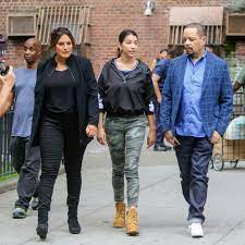News & interviews for law & order: Mariska Hargitay Ice T Filming Law Order Svu Season 21 Law And Order Law And Order Special Victims Unit Law And Order Svu