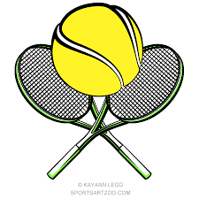 Tennis Ball With Crossed Rackets Sportsartzoo Tennis Ball Tennis Tennis Games