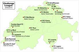 The winners of the league are promoted to the super league, the bottom team is relegated to the 1. Challenge League 2009 10 Wikipedia