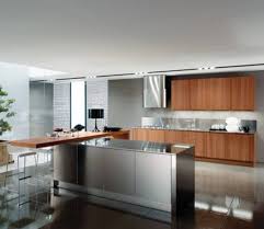 Modern small kitchen design with island. Modern Small Kitchen Designs With Island