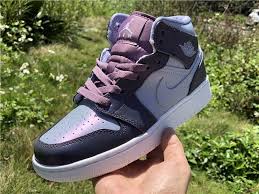 2019 Air Jordan 1 Mid Gs Metallic Purple On Sale In 2020 Jordan Shoes Girls Nike Air Shoes Mens Nike Shoes
