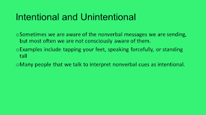 Computational linguistics (or natural language processing) is a branch of ai, and it is fairly natural to classify some of these developments under logic and ai. Intentional Non Verbal Communication Best Motivation Blog