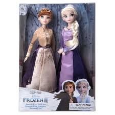 New Frozen 2 Merchandise Now Available At Disneyland Paris Elsa And Anna Dolls Elsa Doll Frozen Dolls
