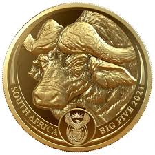 Proof coins were not originally created to be sold. 2021 1 Oz South Africa Big Five Buffalo 9999 Gold Proof Coin