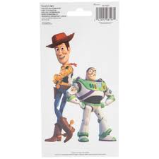 Available also are towels, rugs, sheets sets, window panels, etc. Buzz Lightyear Woody Toy Story Decal Hobby Lobby 1780055