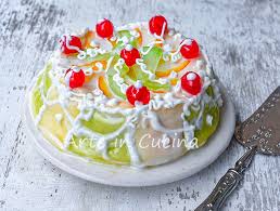 Cassata Siciliana Dolce Tradizionale Alla Ricotta Ideale Per Le Feste Dolce Tipico Con Base Di Pan Di Spagna E Ripieno Di Candit Dolci Idee Alimentari Ricotta
