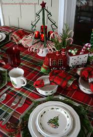 Christmas Table Decor With Trains And Candy Canes Christmas Table Decorations Candy Cane Christmas Tree Candy Christmas Decorations