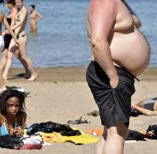 Strand-Umfrage: Dicke deutsche Urlauber sind frei von Eitelkeit - WELT