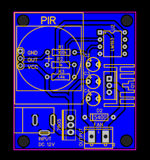 Police siren circuit using ne555 timer electronic. Motion Sensor Fan Circuit Gadgetronicx