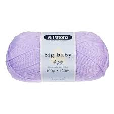 Patons Big Baby 4 Ply Yarn 100 G