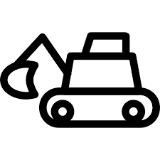 All zipped in a folder. Excavator Free Icon Of Machine Collection Icons
