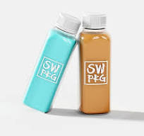Large Capacity Pet Juice Bottle with Screw Cap 360ml Empty ...