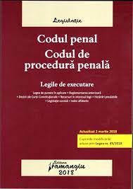 Privind executarea pedepselor, a msurilor educative i a altor msuri neprivative de libertate dispuse de organele judiciare n cursul procesului penal (actualizat pn la data de 23 iulie 2016*) emitent parlamentul. Codul Penal Codul De Procedura Penala Legile De Executare Actualizat 2 Martie 2018 Evitalshop