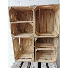 Bei unseren pax und platsa systemkleiderschränken kannst du deine einrichtung komplett individuell zusammenstellen. Holzkiste Natur Used 50 X 40 X 30cm 4er Set Quer Regal Werkzeugkiste 36 92