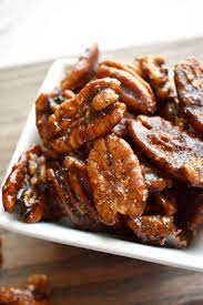 Stove Top Candied Pecans Delish I Full Recipe Pecan Recipes Candied Pecans Candied Pecans Recipe