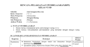 Sebelum anda mengunduhnya silakan baca dulu cara download (ada hamparan pada menu di atas). Rpp 1 Lembar Mtk 6 Kangmartho Com Docx Google Drive
