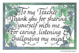 Give thanks not just on thanksgiving day, but every day of your life. Quotes About Thanks To Teachers 22 Quotes