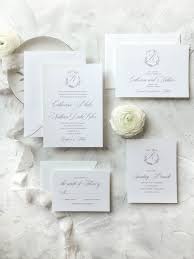 Semi Custom Collection 2018 Custom Wedding Stationery Crest Invitation Wedding Stationery Design