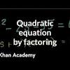 When we solved quadratic equations in the last section by completing the square, we took the same steps every time. 1