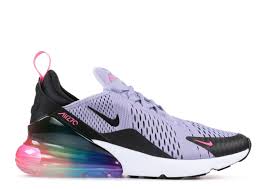 Air Max 270 Be True Nike Ar0344 500 Purple Dawn Pink Blast Multi Color Black Cute Nike Shoes Nike Air Shoes Cute Sneakers