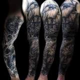 Image result for sleeve tattoo complete