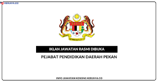 Memiliki kemampuan untuk melakukan kegiatan yang berkaitan dengan penelitian. Jawatan Kosong Terkini Pejabat Pendidikan Daerah Pekan Kerja Kosong Kerajaan Swasta
