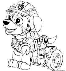 You can download our wonderful coloring pages for your children. Paw Patrol Dino Rescue Rex Coloring Pages Printable