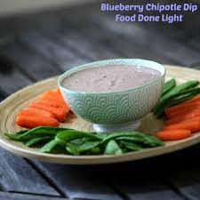 Sweet Spicy The Perfect Healthy Dip Blueberry Chipotle Dip Www Fooddonelight Com Healthysnack Healthydip Yogurtdipbl Recipes Chipotle Dip Recipes Food
