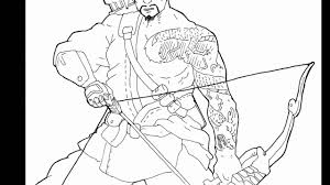 Painted hanzo on photoshop so genji wont be alone. Draw Hanzo From Overwatch By Aridal