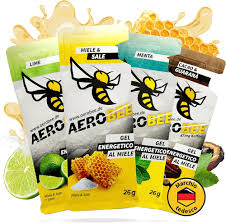 AEROBEE EnergiGel: Naturlig Energi med Honung, Lime, Mynta och Kakao