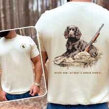 Boykin Spaniel Shotgun Shirt, Duck Hunting, Upland Hunting Shirt, Bird  Hunting Shirt, Duck Hunting