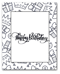 Free coloring pages to download and print. 60 Best Free Printable Happy Birthday Coloring Sheets Stickers Cards Gift Tags And More Sarah Titus From Homeless To 8 Figures