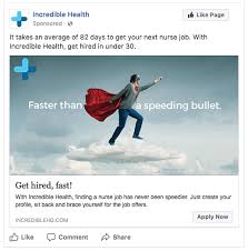 Facebook Ad Mockups For A Healthcare Recruitment Company Design By Raison Website Banner Facebook Ad Mockup Banner Ads