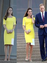 Roksanda Ilincic Ryedale Yellow Colour Block Dress Cambridge Dresses Dresses Colorblock Dress