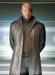 The Avengers Samuel L Jackson Nick Fury Leather Trench Coat Bnwt Ebay Leather Trench Coat Trench Coat Nick Fury